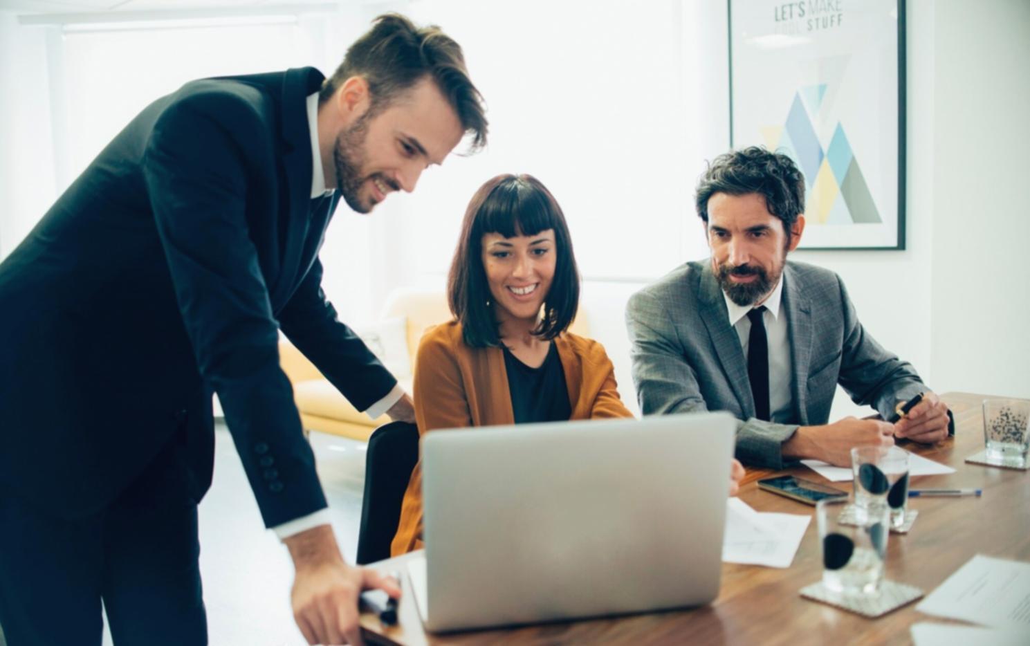 Interaktive Webinar-Umgebung mit Teilnehmern